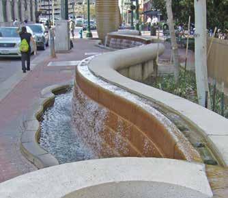 or generate dialog. 2.19 Incorporating public art in a project is encouraged. Consider public art that: Is durable and accessible to the public. Provides a focal point in an outdoor amenity space.