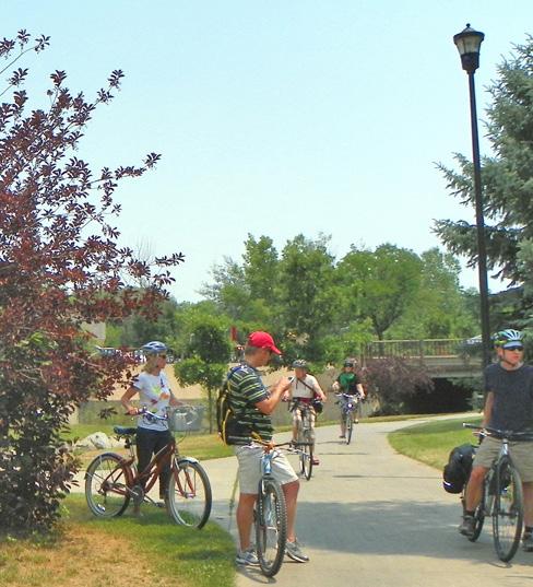 DESIGNING PEDESTRIAN, CYCLING AND VEHICULAR FACILITIES Refer to the Chapel Hill Engineering Design Manual to learn more about the design of pedestrian and bicycle facilities.