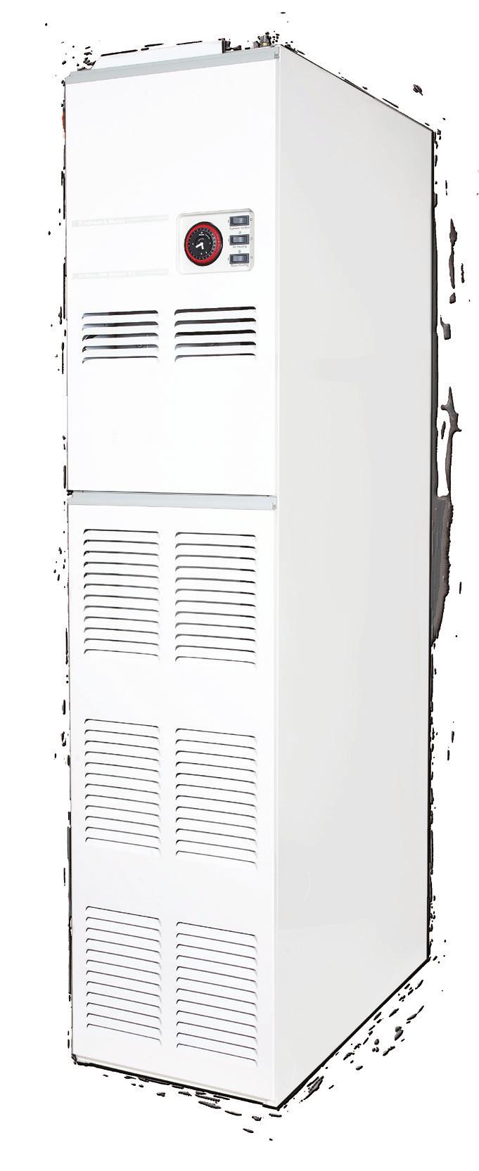Hi-Spec Warm Air Heaters produce very stable room temperatures for fuel efficient comfort, with summer air circulation as standard, and Cleanflow electronic air filtration