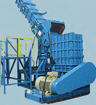 shaft The cheapest solution is to use a standard granulator which is equipped with a special