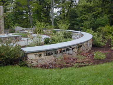 Fig.landscape and hardscape in Dora Efthim Healing Garden Encourage exercise: The designs should provide ease of access and a sense of independence, as well as relieve the feeling of stress by