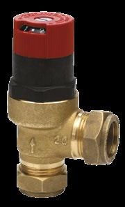 DU145 Angled Automatic Bypass Valve DU145-3/4B Automatic bypass valve with set pressure indicator, lockable adjustment knob and 22mm compression connections The DU145 Automatic Bypass Valve controls