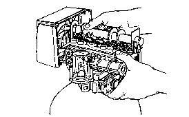 6. To replace the timer, reverse the above Procedure. Figure 11 Note: The camshaft and the timer indicator knob need to be positioned correctly before the camshaft can be installed.