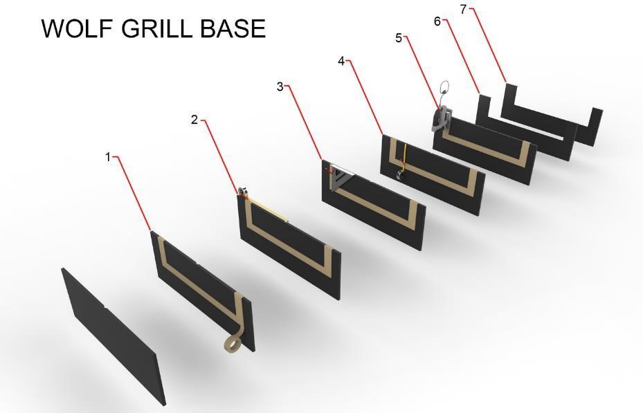 BUILT IN GRILL INSTALLATION Please refer to grill