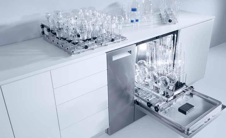 Load carriers and inserts offering improved efficiency In the interests of safety and retaining the value of laboratory glassware and equipment, Miele Professional offers a wide range of accessories,