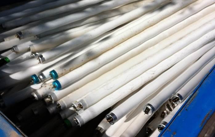 Estate Directorate staff and contractors should use the skip to dispose of all spent fluorescent lights.