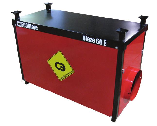 DIMENSIONS (LWH) WEIGHT CAMPO EB1.5E 1.5 kw 125 5,100 50 sq ft 120v 1PH 13A 10.88" x 8.33" x 12.