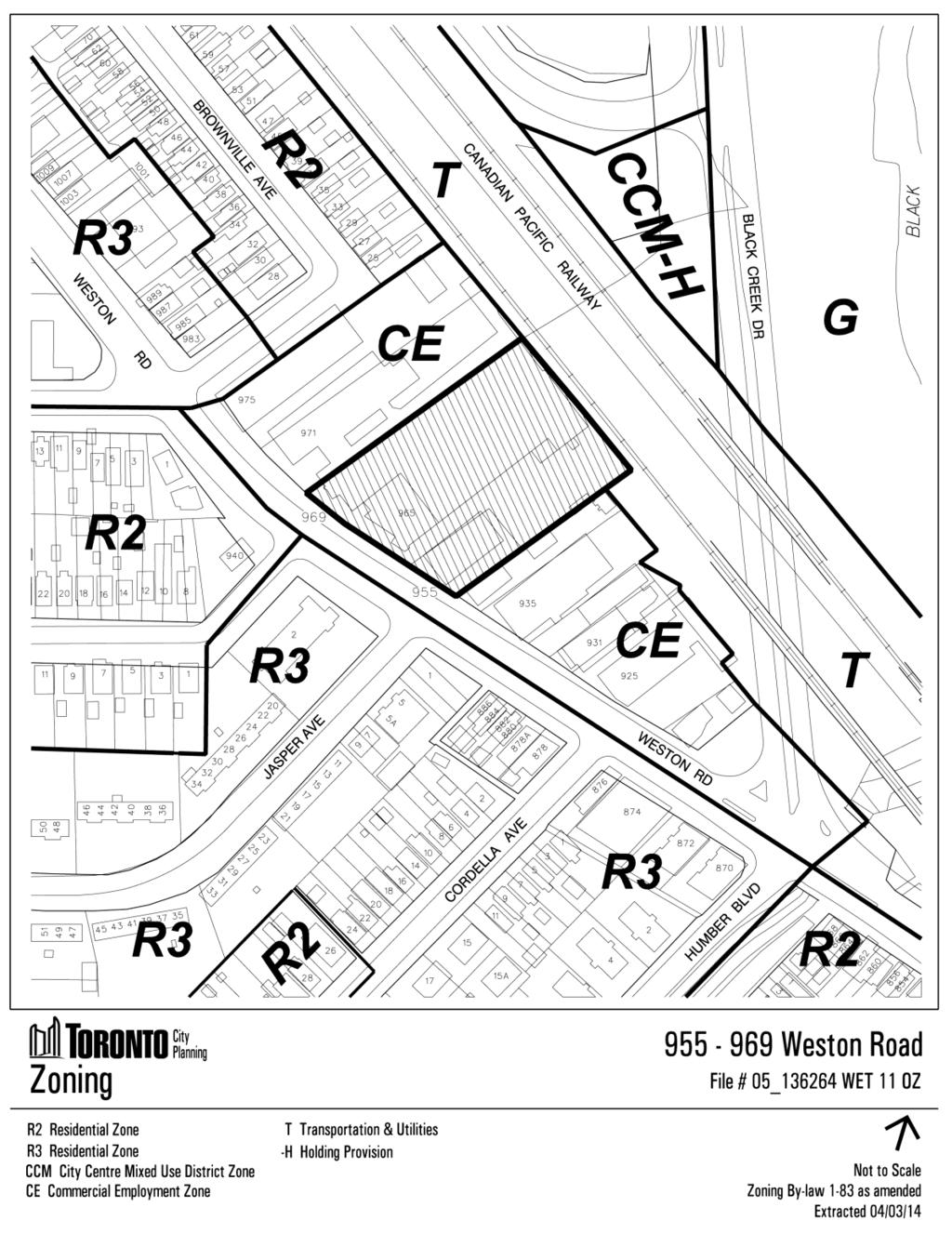 Attachment 3: Zoning Drive Area