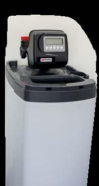 efficient salt usage. Backwash controller has less moving parts for reliability and durability.
