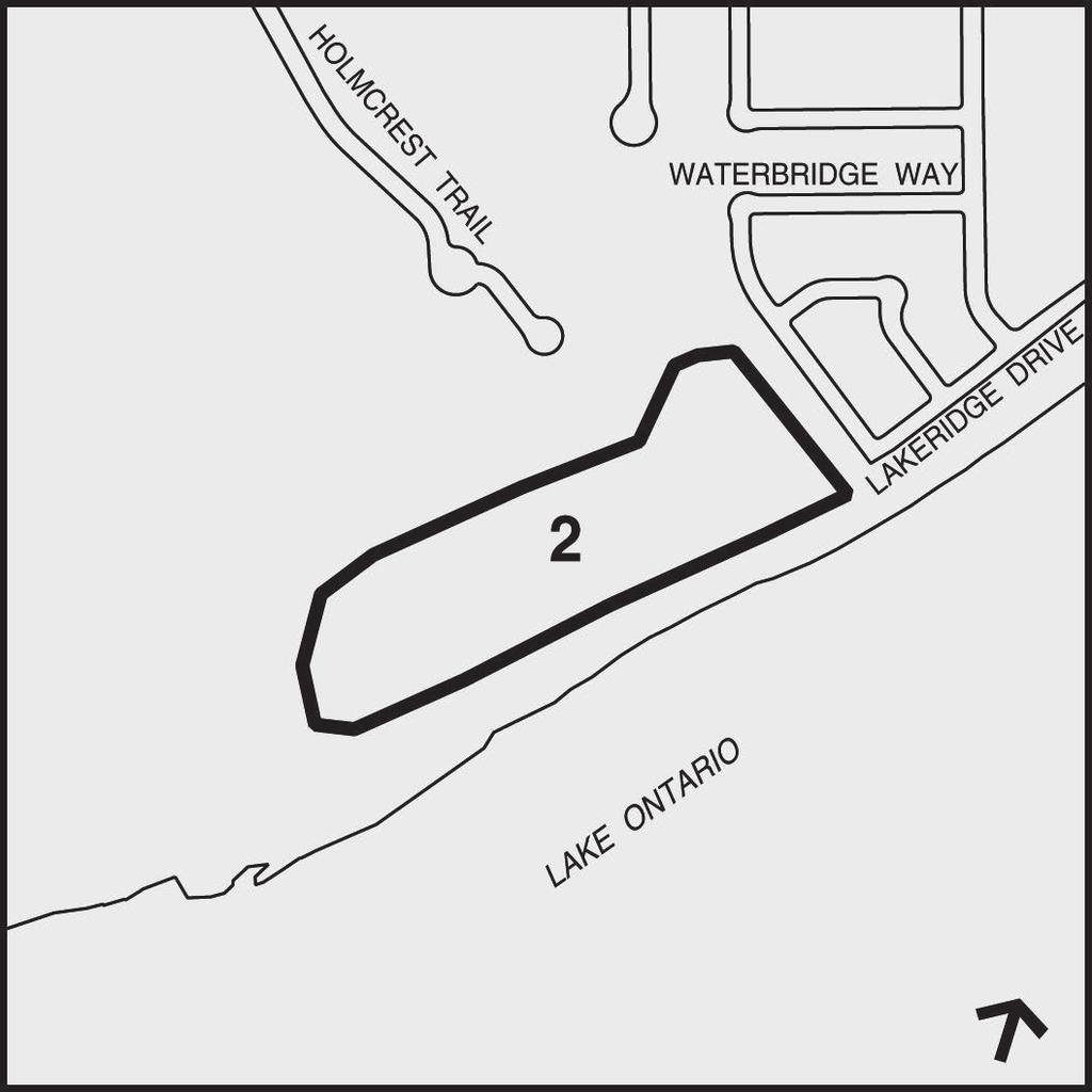 2. Closed Asbestos Landfill Site East of Highland Creek For the lands shown as 2 on Map 4- the closed asbestos landfill site will remain a permanent landfill site and no development will