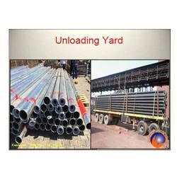 Fabrication Yard Unloading