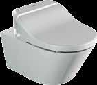 Water outlet requires an angle valve/stop tap Requires inwall cistern (refer pages 104-105) & Benefits: Made from germ-resistant