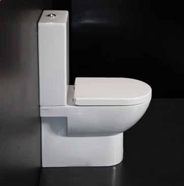 Available as wallhung with a unique concealed fixing system, floor mount and back to wall with a one-piece cistern this range suits all bathroom