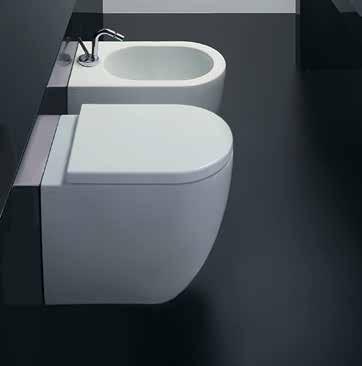 SL $1299 Soft close seat with quick release function (SCSTP) Sfera 54 Wall Hung Toilet With Standard VSF54.
