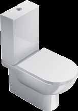 Fully concealed fixing system Sfera 52 Floor Mount Toilet With Slim VPC52.