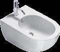 ST Soft close seat with quick release function (HF100SCN) Includes S trap pan connector (set out 105mm) Sfera 52 Floor Mount Bidet BIC52 1 taphole