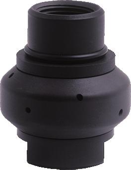 Fluid-Driven Tank Wash Nozzles for Tanks up to 25' (7.6 m) Dia. Ideal for rinsing tanks, vessels and containers up to 25' (7.6 m) in diameter.