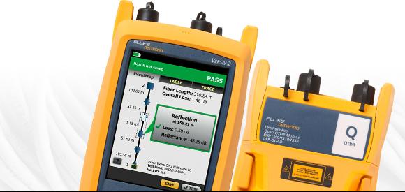 Datasheet: OptiFiber Pro OTDR The OptiFiber Pro OTDR is the Tier 2 (extended) fiber certification solution and part of the Versiv Cabling Certification product family.