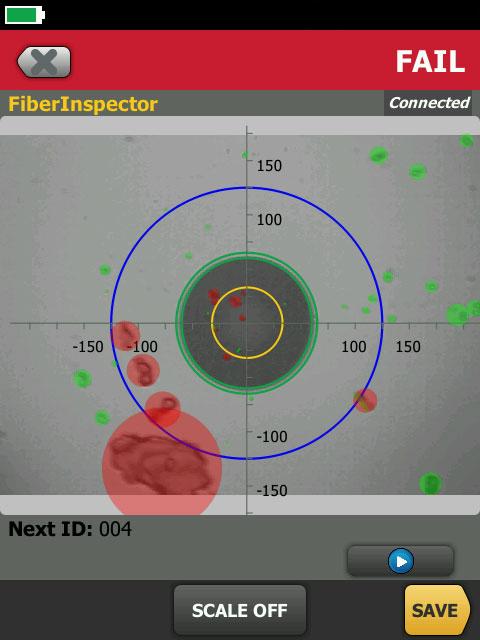 Fiber Endface Inspection and Certification OptiFiber Pro incorporates the FiberInspector Pro video inspection system which enables you to quickly inspect and certify fiber end-faces inside ports or