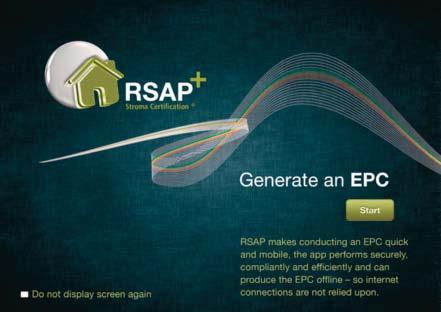 RSAP+, created by Stroma Certification, is software designed to facilitate conducting an Energy Performance Certificate (EPC) efficiently, securely, and in compliance with all relevant standards.