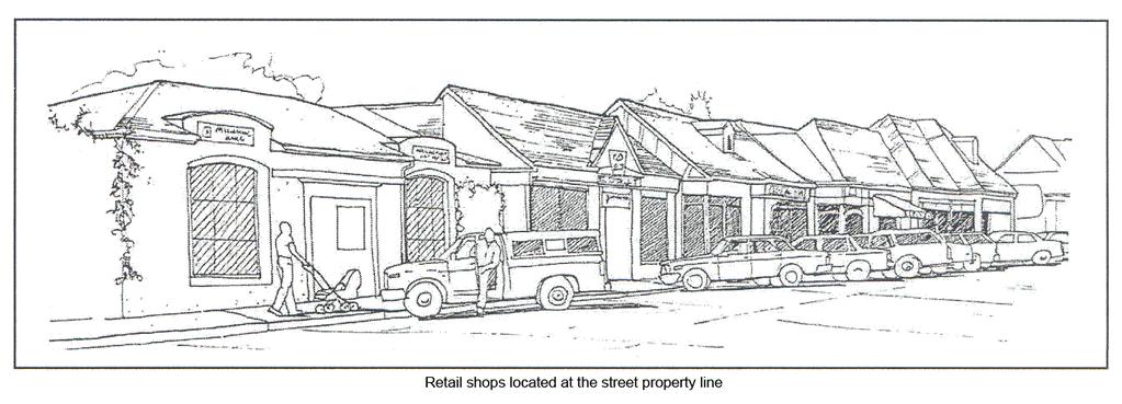 COMMERCIAL AREAS Commercial streets represent a large part of the image of San Mateo.