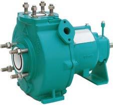 They are designed around a solid pump casing which results in a particularly robust construction.
