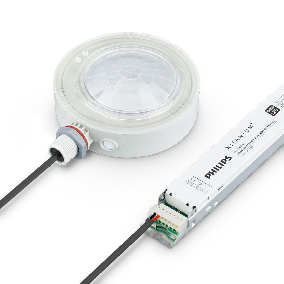 Wiring Diagram Connectors EasyAir SR SR (2) 18AWG wires, non-polarized Overall length 60cm Strip length 8mm LED+ LED+ LED- LED- RSET2 SGND SR- SR+ GROUND LINE NEUTRAL NC XITANIUM SR LED DRIVER NFC
