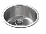 SS304 Brushed Steel finish Classic radius internal bowls 90mm waste and overflow supplied Minimum base unit required Lifetime warranty  SS304 Brushed Steel finish Classic radius internal bowls 90mm
