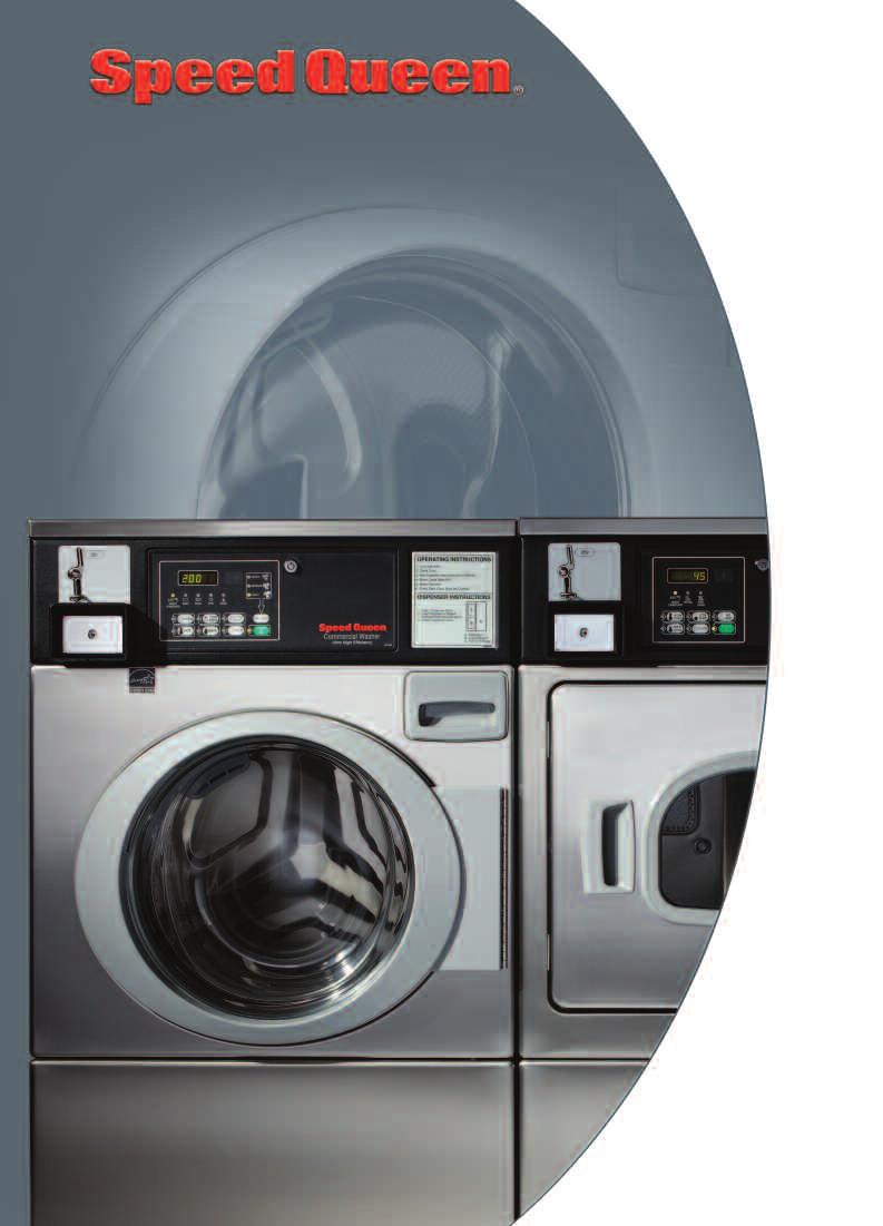 Design Ideas For vended and commercial homestyle laundry equipment facilities in apartments, residence halls, condominiums, cooperatives, hotels, motels, military installations, campgrounds, RV