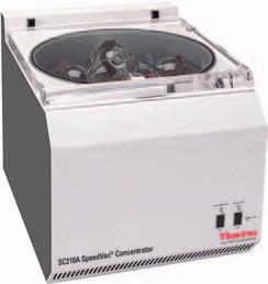 195-226 195-227 Savant, SpeedVac Concentrators Small Capacity SpeedVac Concentrators Thermo s Savant SPD Series SpeedVac concentrators are ideal for the concentration or drying of biological and