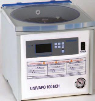 UNIVAPO Vacuum Concentrators and Systems, continued Disc rotors for UNIVAPO 100 H/ECH 195-104 72-11 Rotor for 72 1.5/2ml microcentrifuge tubes POA 195-105 40-13 Rotor for 40 glass vials 12/13mm dia.