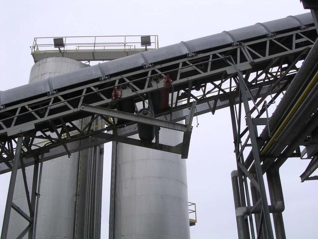 Conveyors Covered Tension Maintained Supports