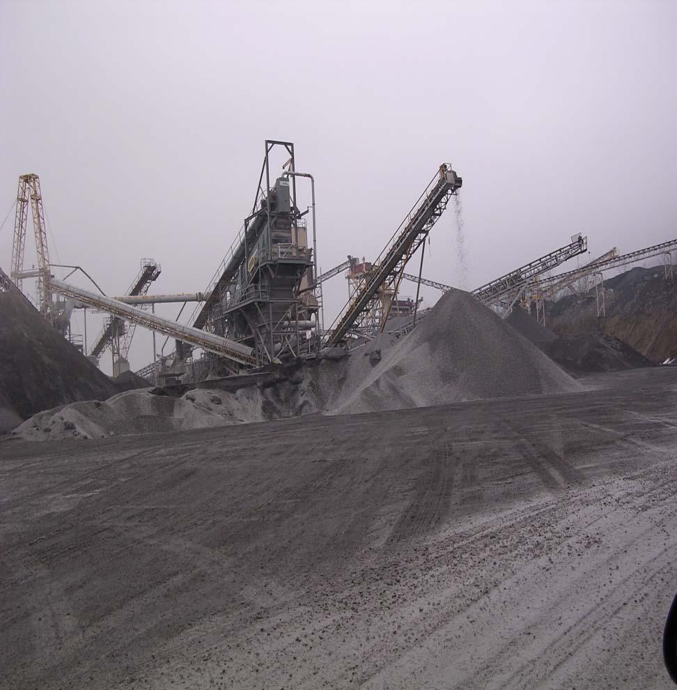 Aggregate Crushing & Stock Piling Wear changes particle shape & size