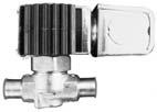 Refrigeration Service Valves: installed at key locations within the refrigeration circuit.
