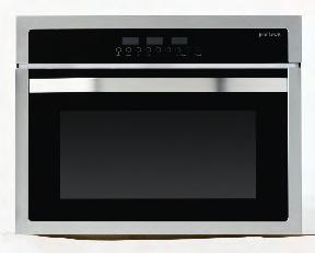 The main oven has fan cooking for even results on all shelves, and can be switched off for conventional cooking, while the traditional second oven provides extra capacity when entertaining.