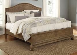 B659 Trishley (Signature Design) Solid pine with a rough mill texture and finished in a weathered brown color Timeless design evokes nostalgia and a sense of