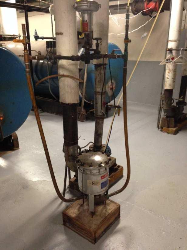 Gas piping connections. Electric power and safety controls. Upgrade water treatment equipment.