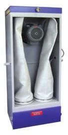 filter Filter cleaning system: Manual shake Phase: Single Voltage: 230 Cycle (Hz): 50 Power