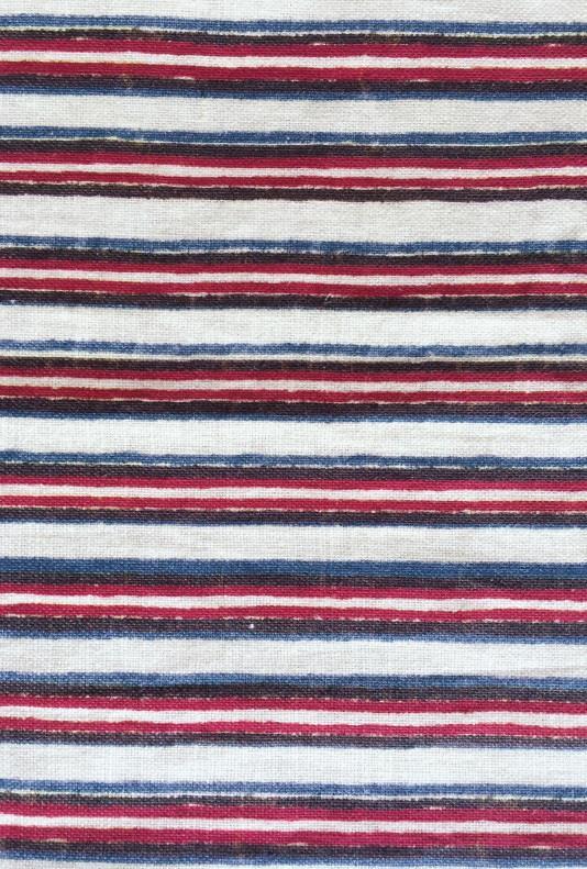 Kate Stripe Keeping the feel of the original hand block printed linen from 1929, this linen stripe is reminiscent of that vibrant period in design history.