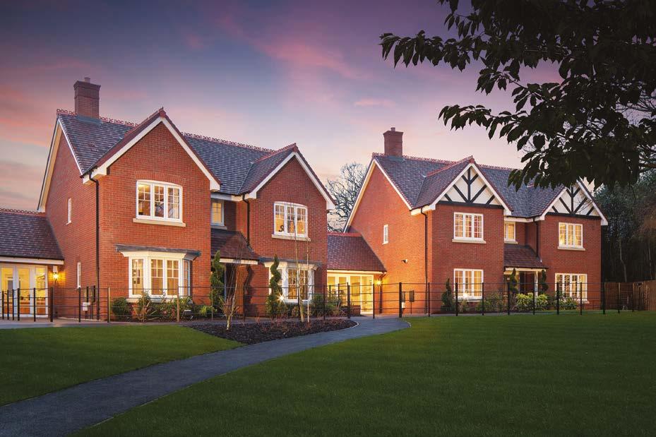 Premium national housebuilder with a heritage stretching back to 1875 Award-winning reputation for craftsmanship, architectural heritage and design,