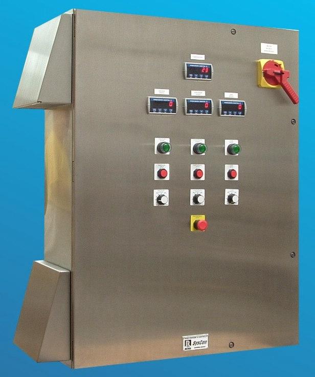 Triple Axis Control System + Variable Frequency Drives Stainless steel, washdown