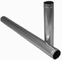 WARMAIR- Warm Air Vent Pipe & Fittings Page X - 12 Warm Air Pipe Galvanized - 30 Gauge Warm Air Tees-Galvanized