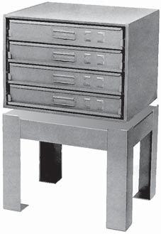12131 to be used with 4 drawer racks listed below. Keeps drawers secure in service trucks. LOCKING HINGES For 4 drawer racks. Locks drawers in place.