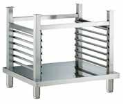 (no need to remove feet) Cupboard base with GastroNorm tray support Oven size 6 GN 10 GN 10 GN 2/1 922223 922234 Grid nr.