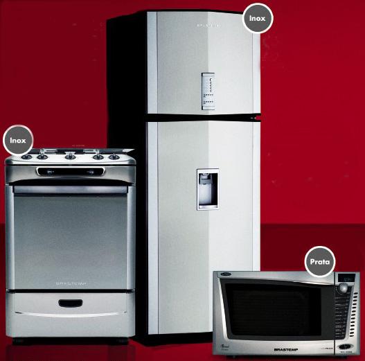 Brastemp Launches Stainless Steel In Brazil Brastemp brand launched three stainless steel appliances: a refrigerator, range, and microwave.