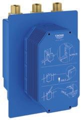 MOUNTING BOXES 36337000 EuroEco Cosmo E concealed mounting box for cold or premixed water,