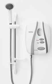 Instant Electric Showers (Thermostatic) Selectronic Premier Xpressions Eco-T Fully thermostatic operation maintains temperature to within +/- 0.
