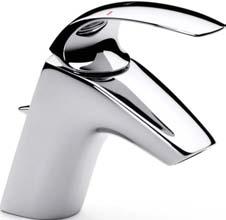 5A668C00 Bidet mixer with retractable chain (waste not included please order separately, see page ).