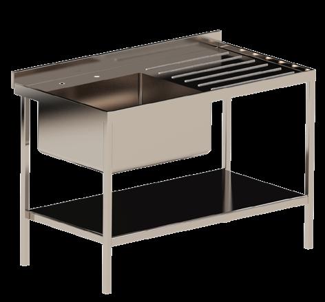 Catering Sinks / Tables Catering Sinks Manufactured from 1.