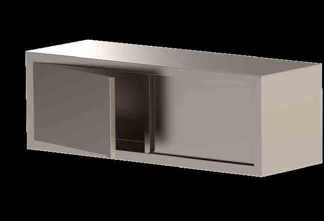 Floor Cupboard Without Doors 650mm wide x 850mm high Sliding or
